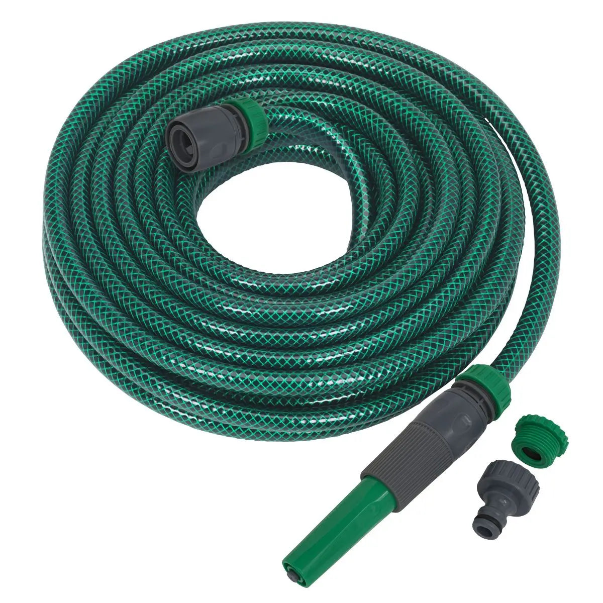 Sealey Water Hose 15m with Fittings 