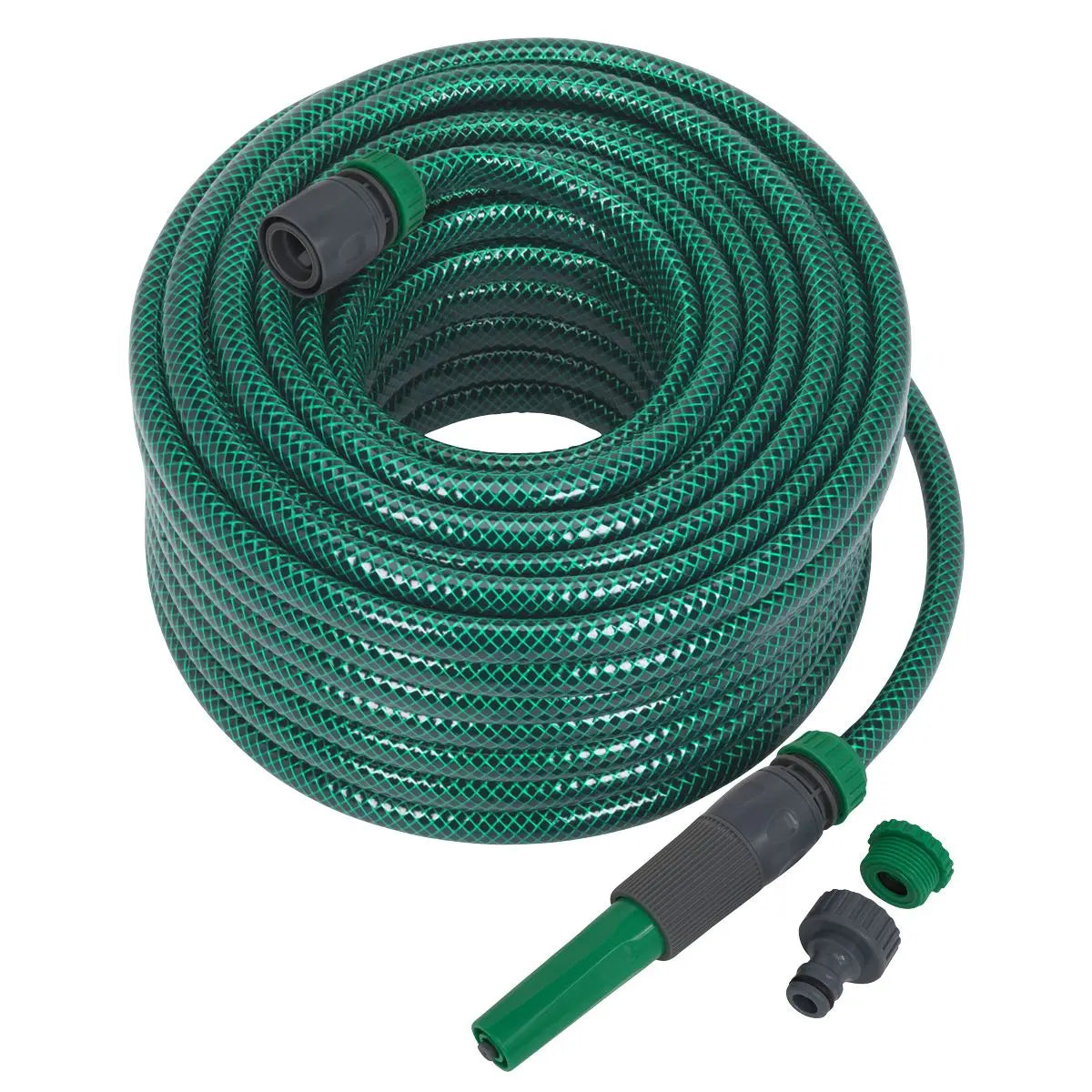 Sealey Water Hose 30m with Fittings 