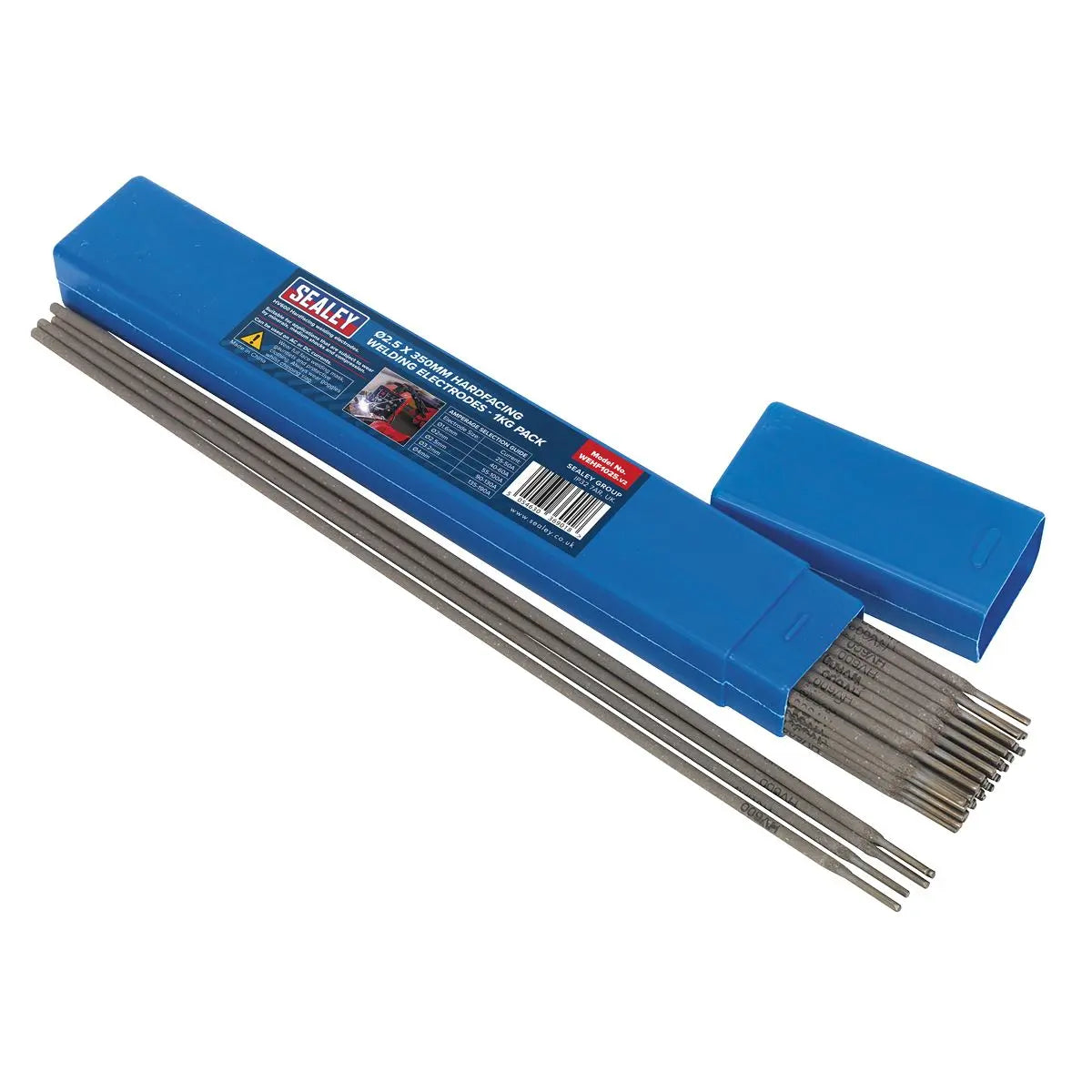 Sealey Welding Electrodes Hardfacing Ø2.5 x 350mm - 1kg Pack 