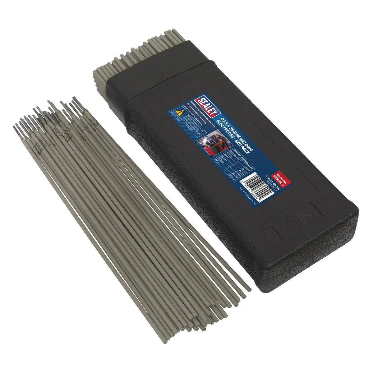 Sealey Welding Electrodes Ø2.5 x 350mm - 5kg Pack 