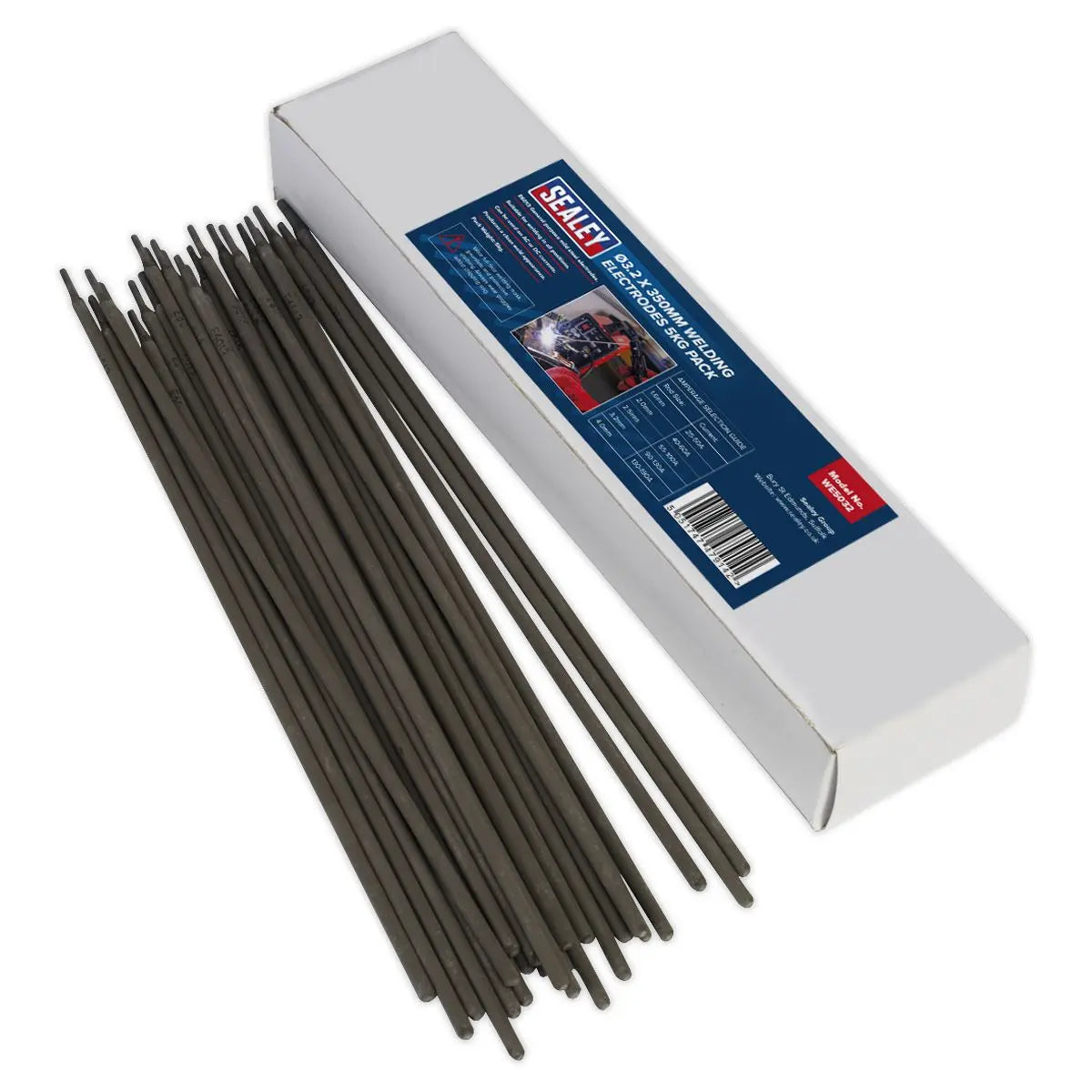 Sealey Welding Electrodes Ø3.2 x 350mm 5kg Pack 