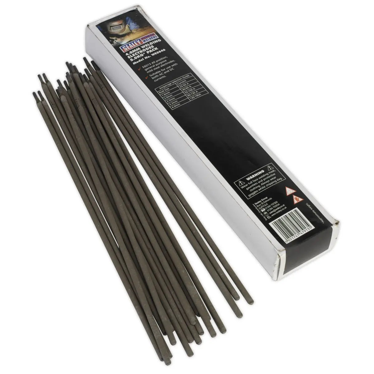 Sealey Welding Electrodes Ø4 x 350mm 5kg Pack 