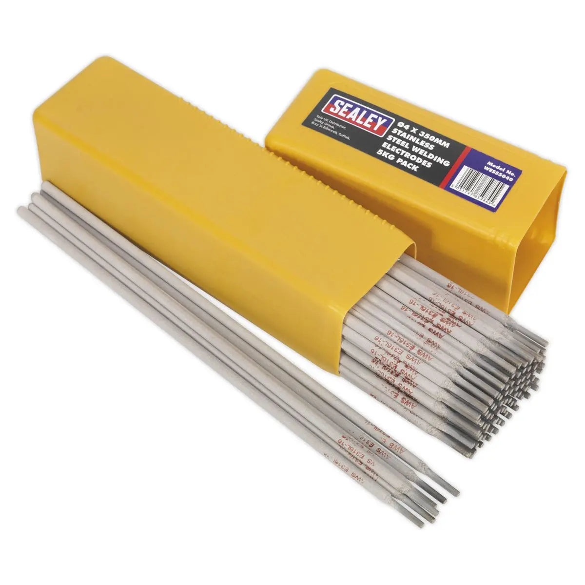 Sealey Welding Electrodes Stainless Steel Ø4 x 350mm 5kg Pack 
