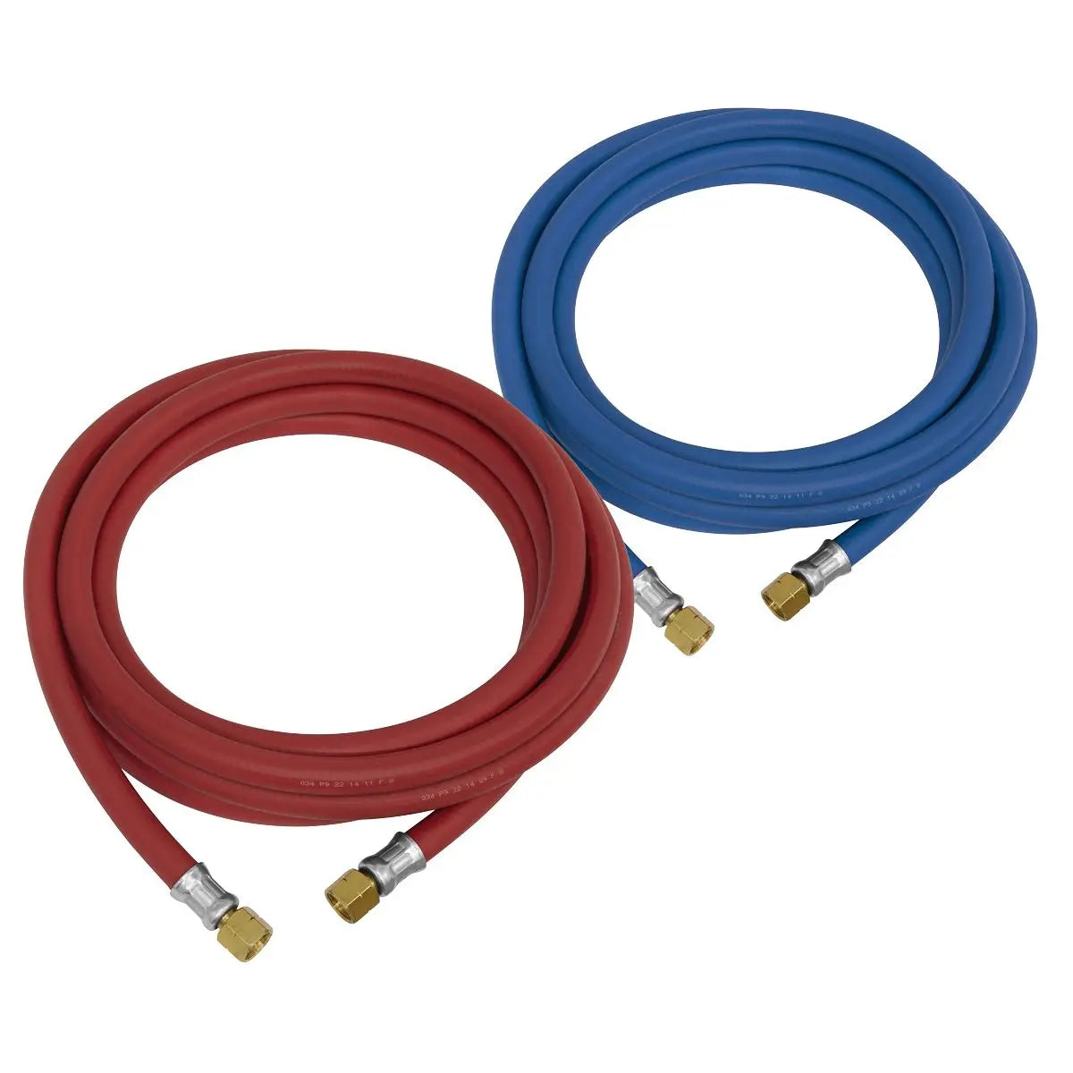 Sealey Welding Hose Set Oxy Acetylene EN ISO 3821 (EN 559) 5m 