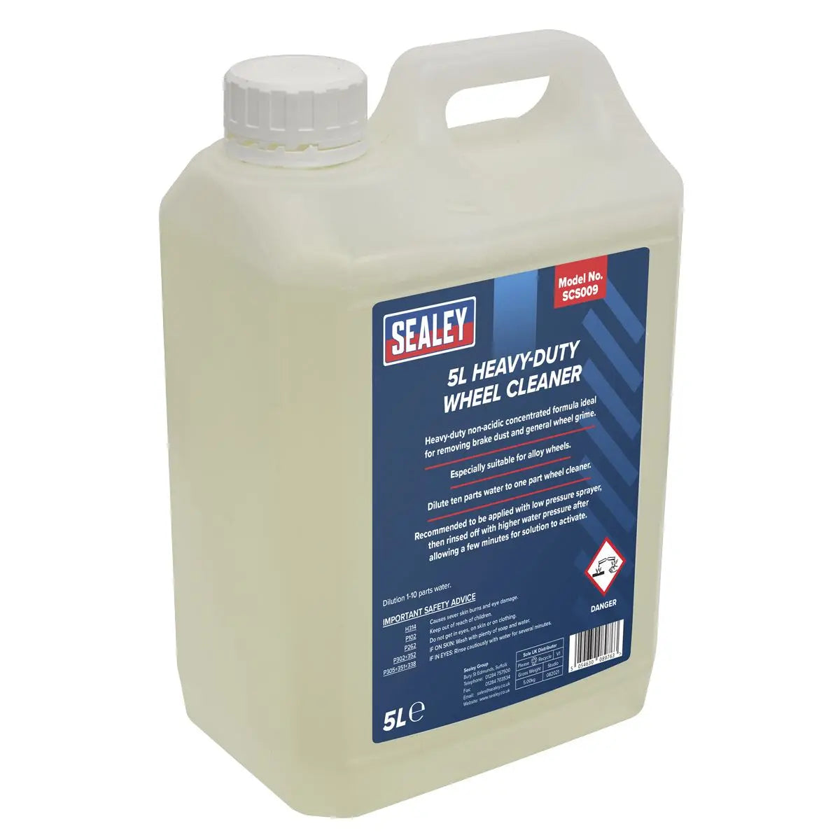Sealey Wheel Cleaner Heavy-Duty 5L 