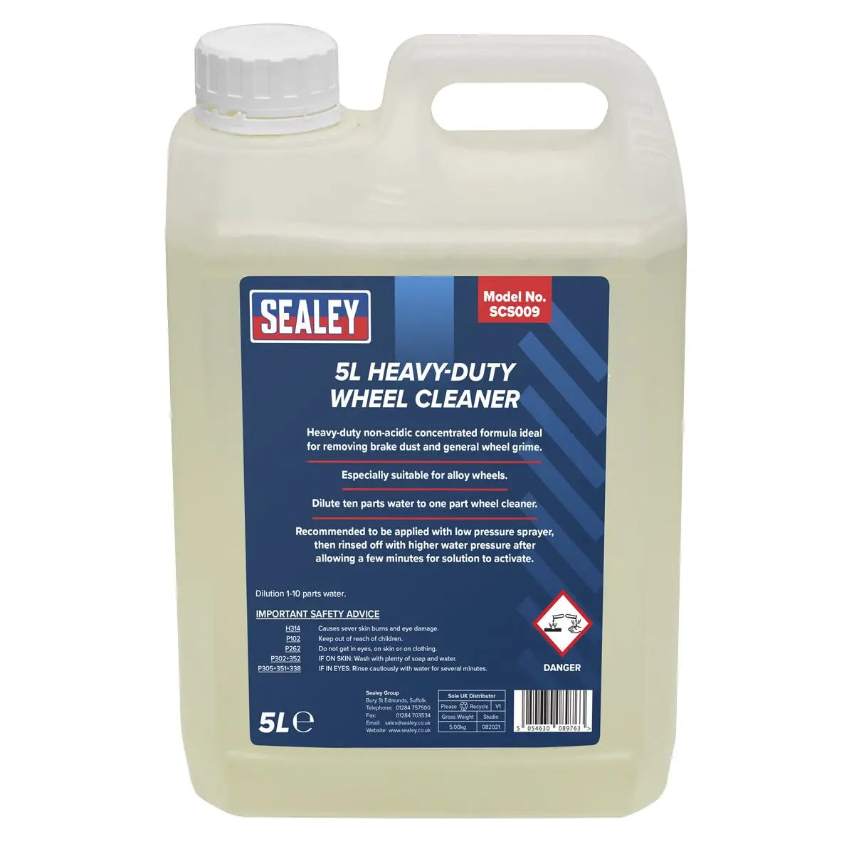 Sealey Wheel Cleaner Heavy-Duty 5L 