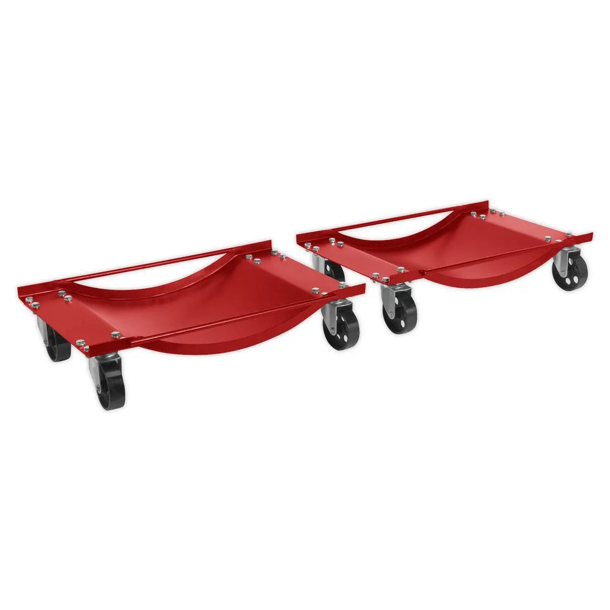 Sealey Wheel Dolly Set 454kg Capacity 