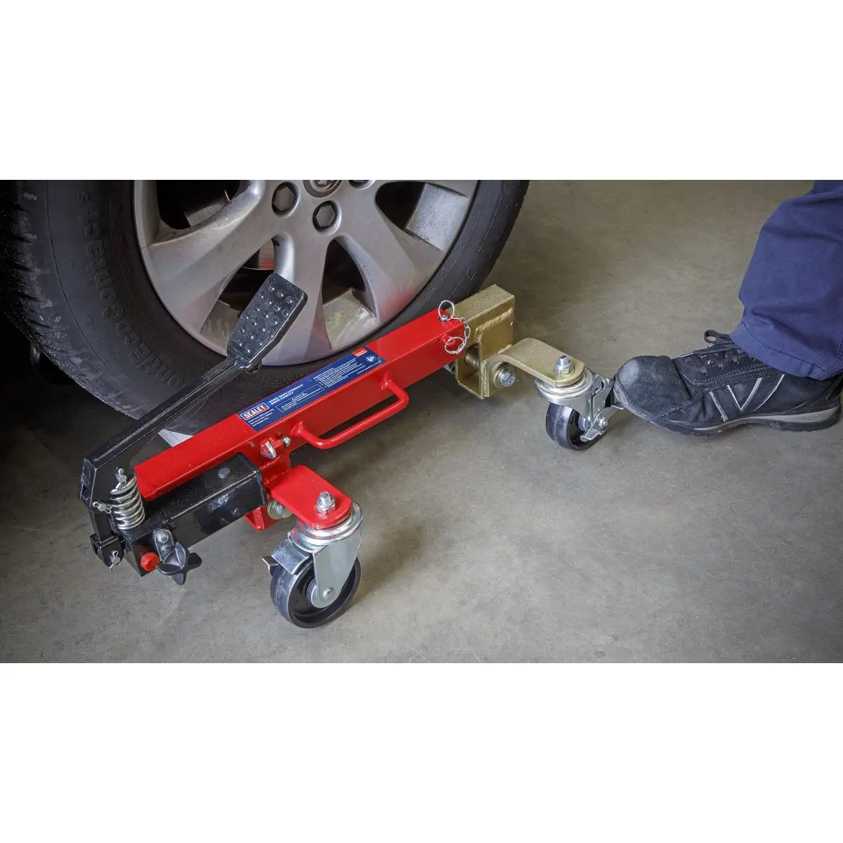 Sealey Wheel Skate Hydraulic 680kg Capacity 