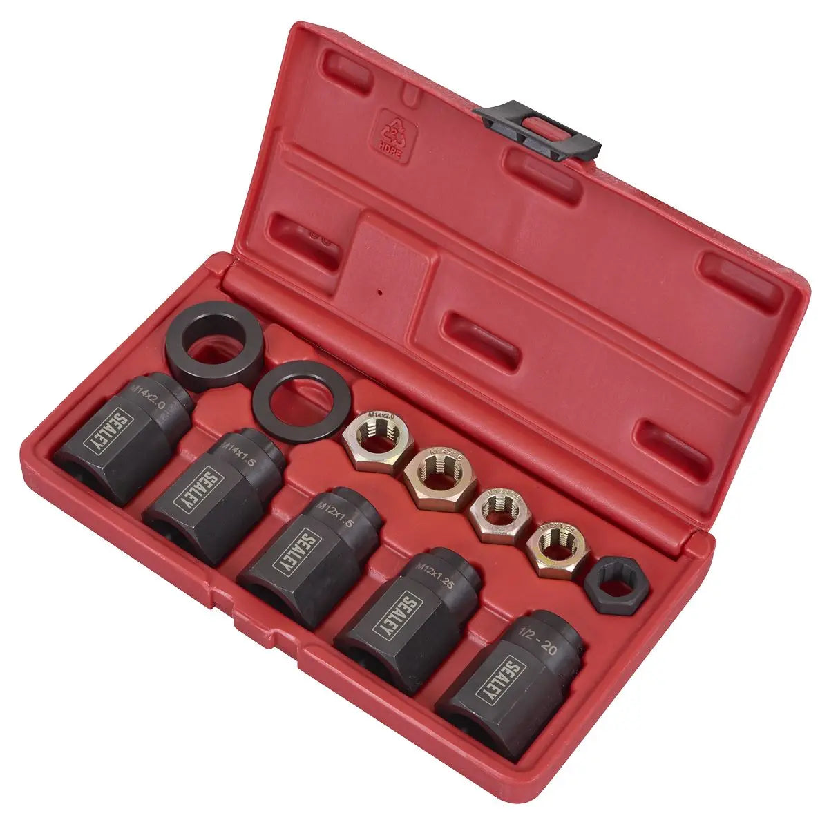 Sealey Wheel Stud Installer Kit 12pc  White Rose Tools