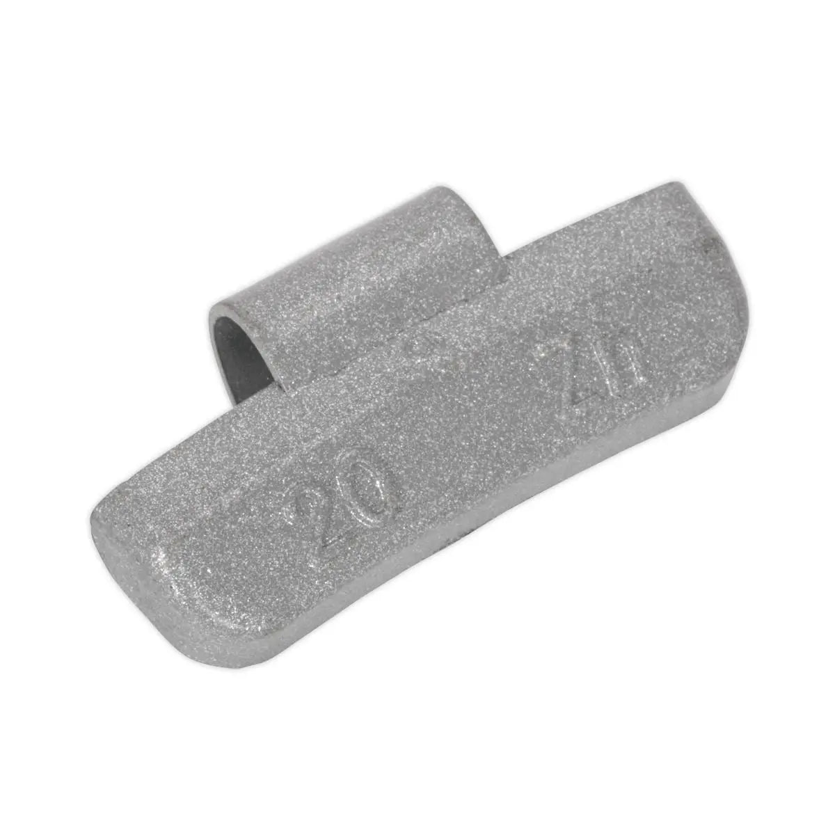 Sealey Wheel Weight 20g Hammer-On Plastic Coated Zinc for Alloy Wheels Pack of 100 