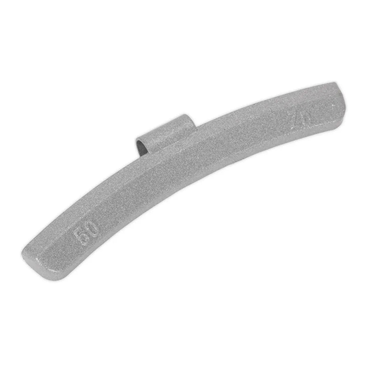 Sealey Wheel Weight 50g Hammer-On Plastic Coated Zinc for Alloy Wheels Pack of 50 