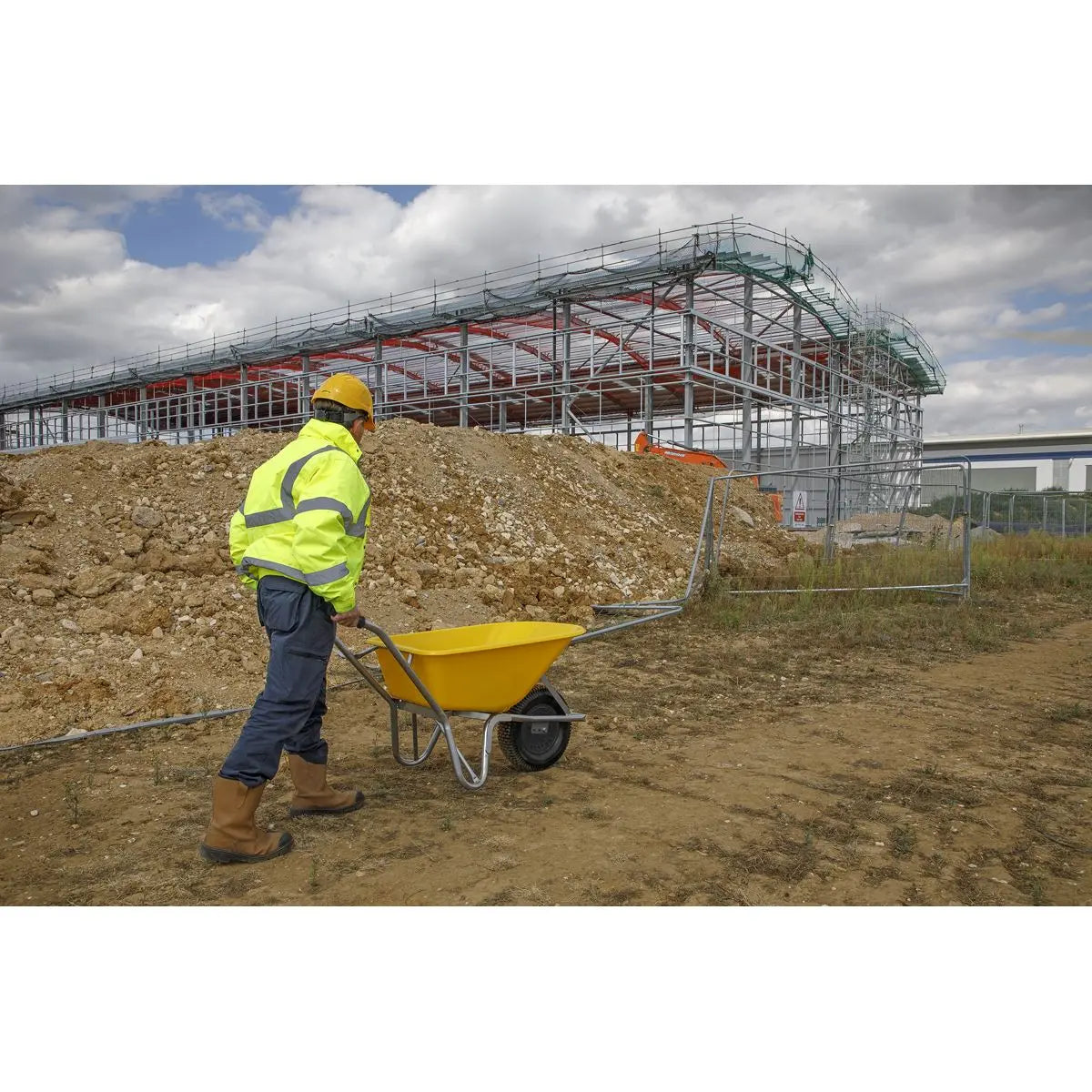 Sealey Wheelbarrow 100L Heavy Duty 