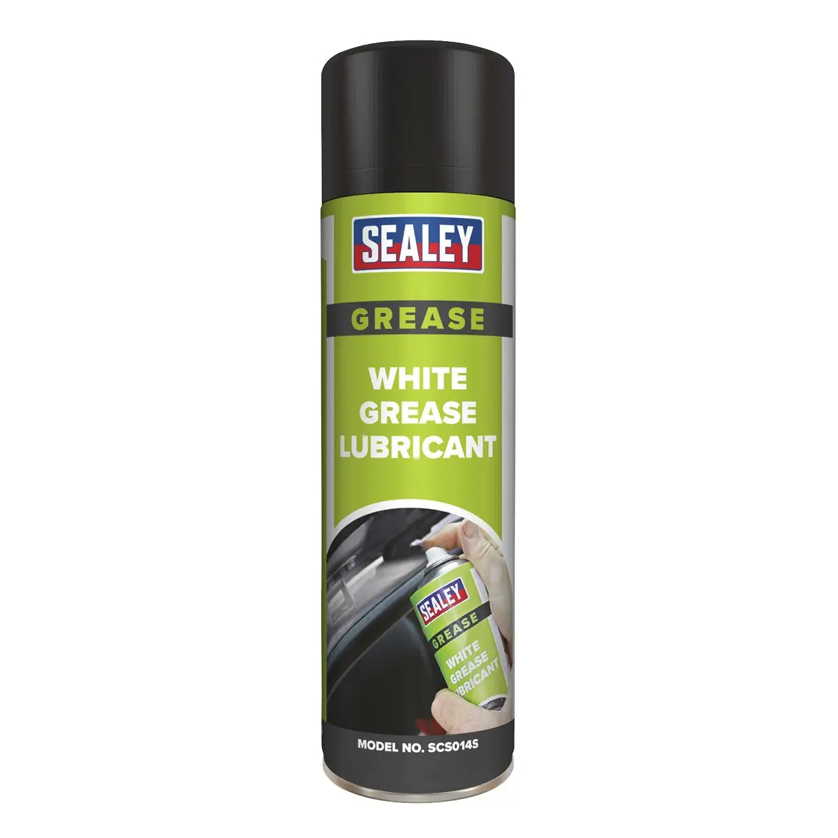 Sealey White Grease Lubricant 500ml Pack of 6 