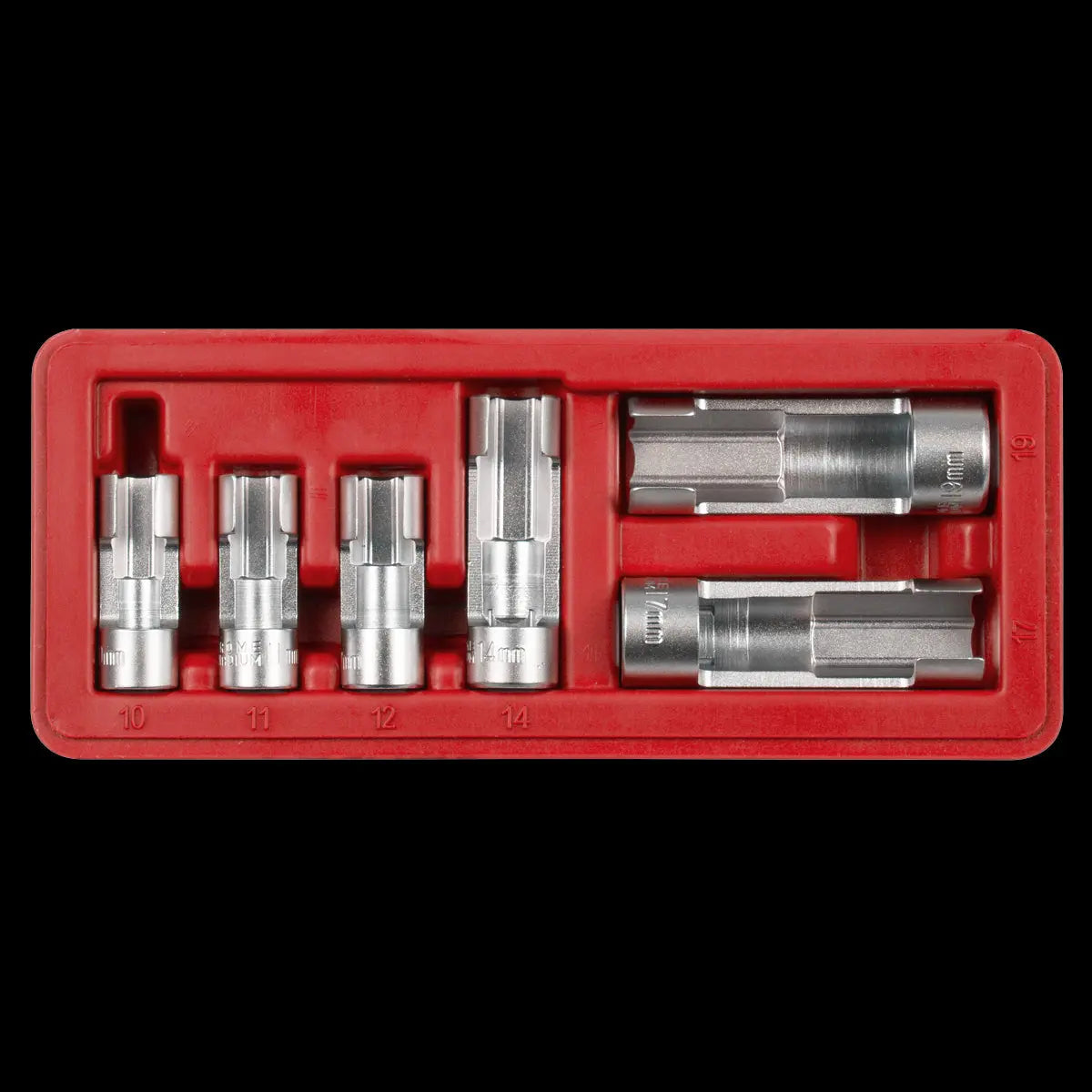 Sealey Window Socket Set 6pc  White Rose Tools