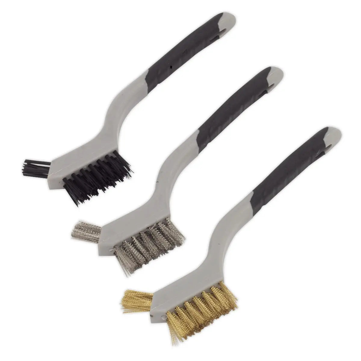 Sealey Wire Brush Set 3pc Miniature 