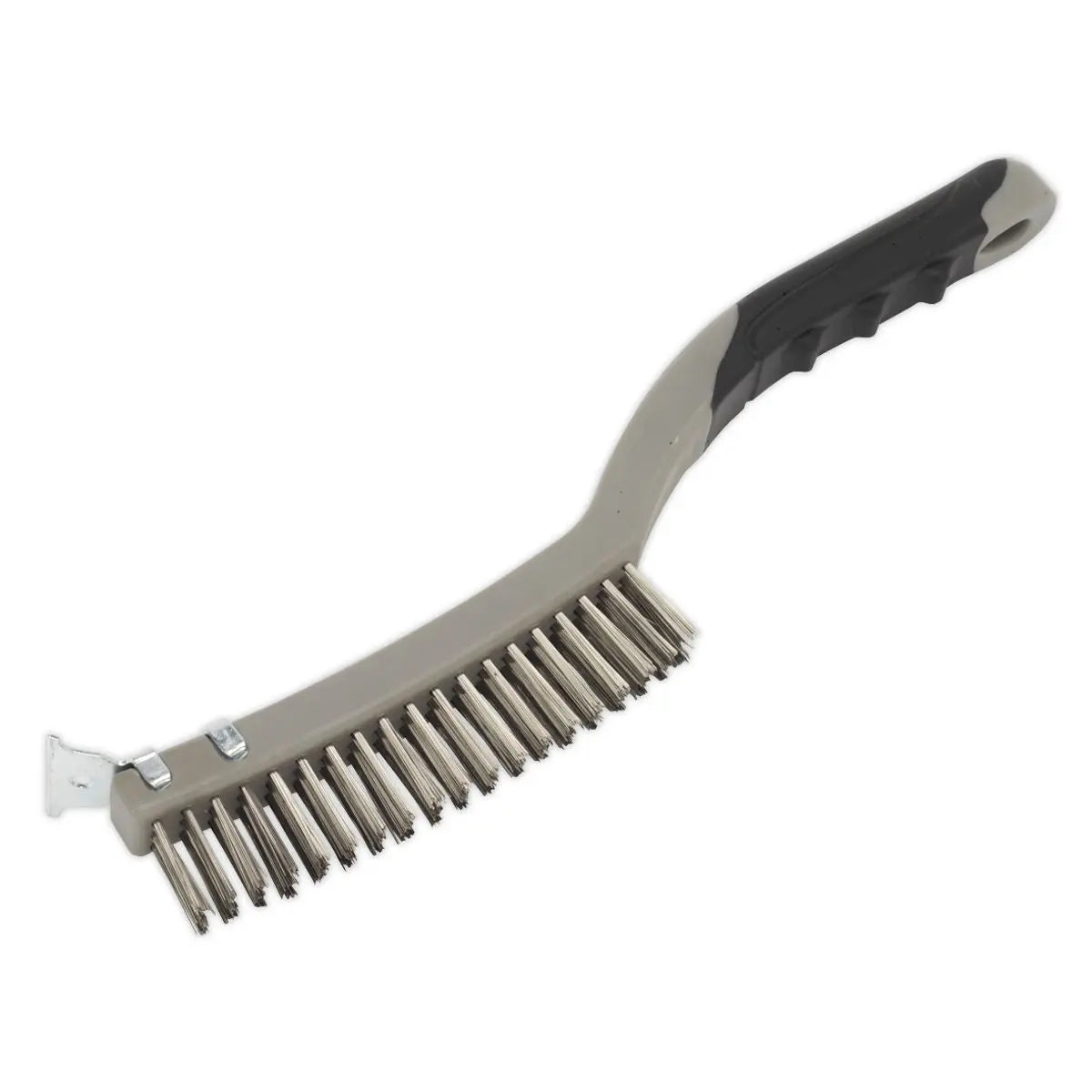 Sealey Wire Brush with Stainless Steel Fill & Scraper 