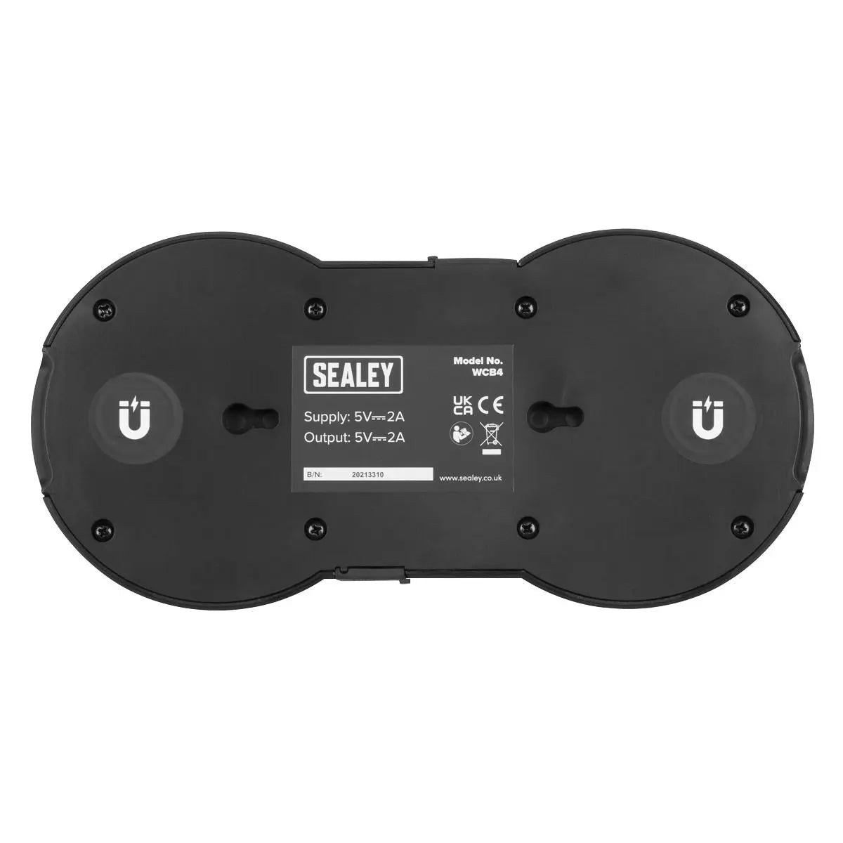 Sealey Wireless Charging Base Double 5V⎓2A 