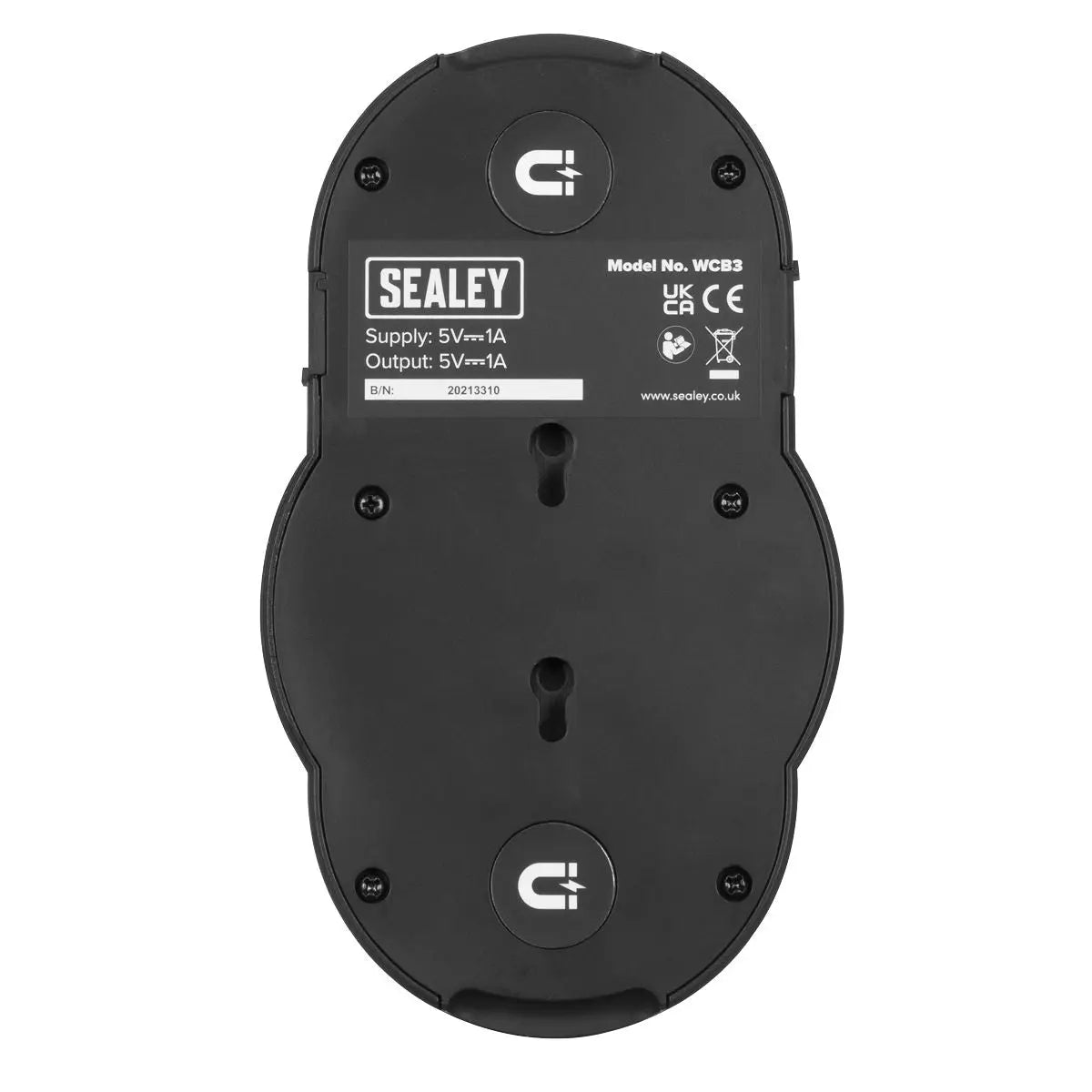 Sealey Wireless Charging Base Single 5V⎓1A 