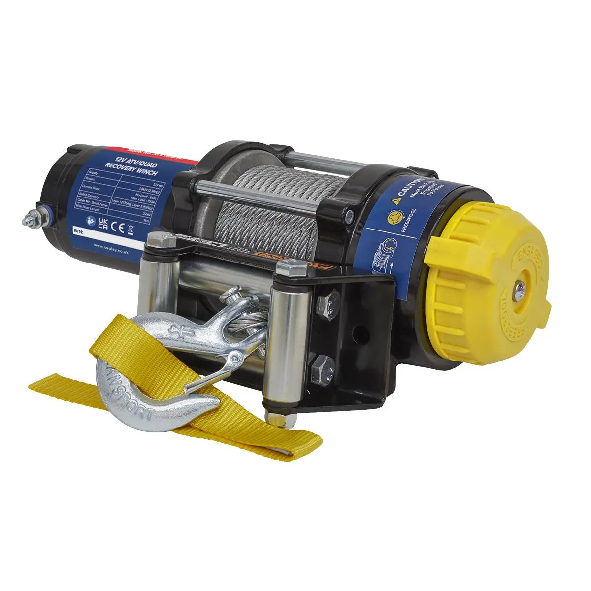 Sealey Wireless Winch ATV1135 Combo  White Rose Tools