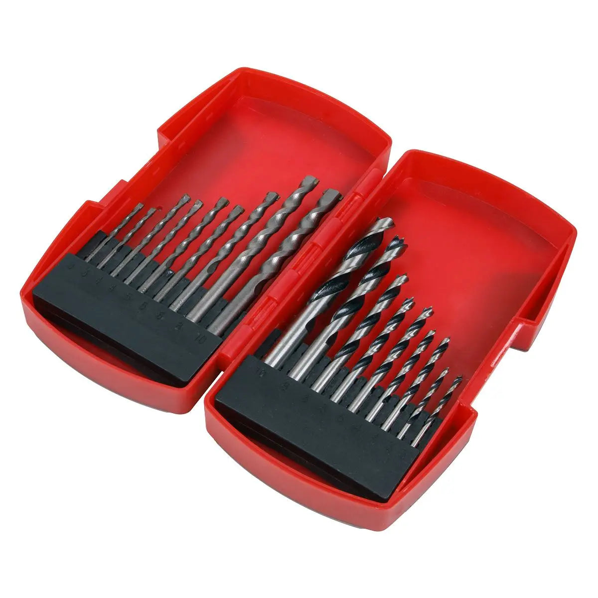 Sealey Wood Masonry Drill Bit Set 18pc 