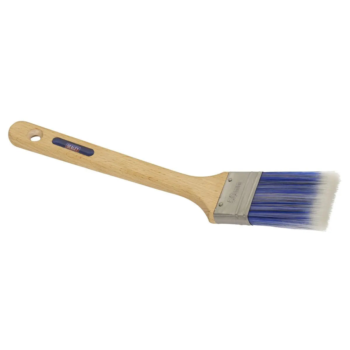 Sealey Wooden Handle Radiator Paint Brush 50mm  White Rose Tools