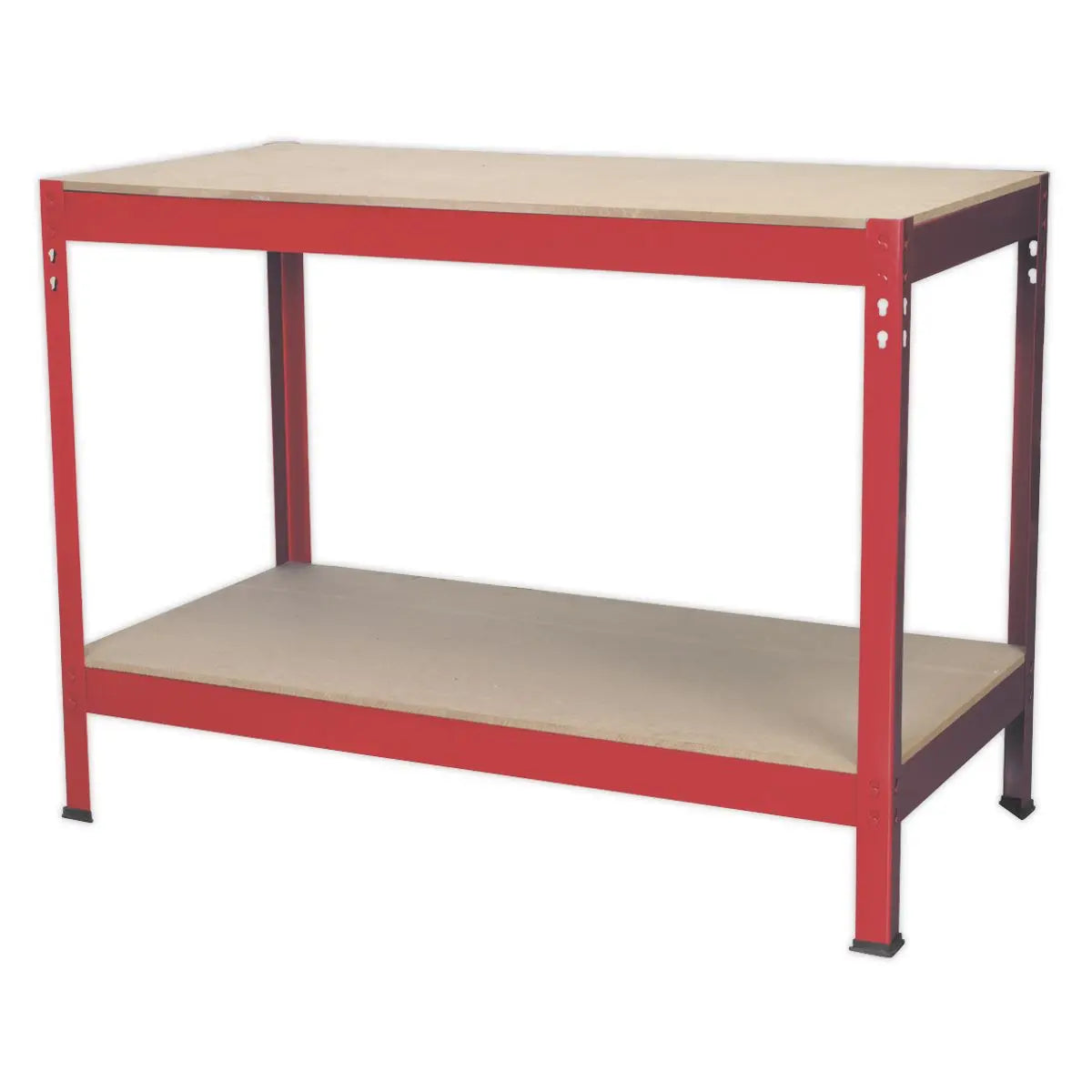 Sealey Workbench 1.2m Steel Wooden Top 