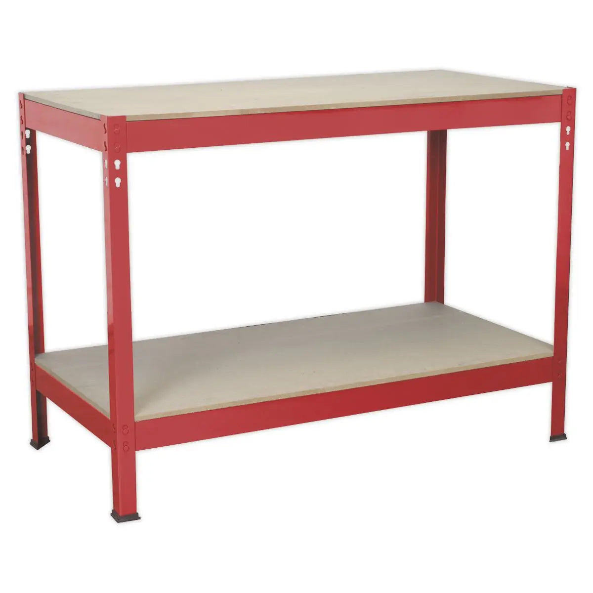 Sealey Workbench 1.2m Steel Wooden Top 
