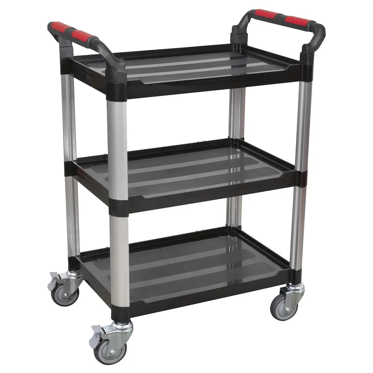 Sealey Workshop Trolley 3-Level Composite - 3 Wall 