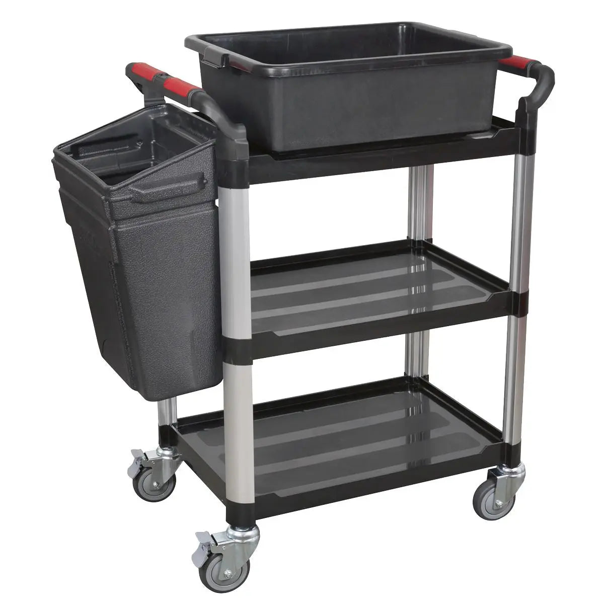 Sealey Workshop Trolley 3-Level Composite - 3 Wall 