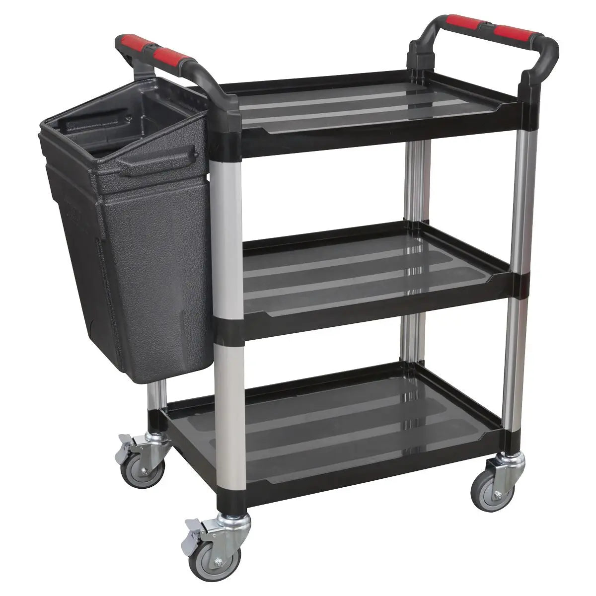 Sealey Workshop Trolley 3-Level Composite - 3 Wall 