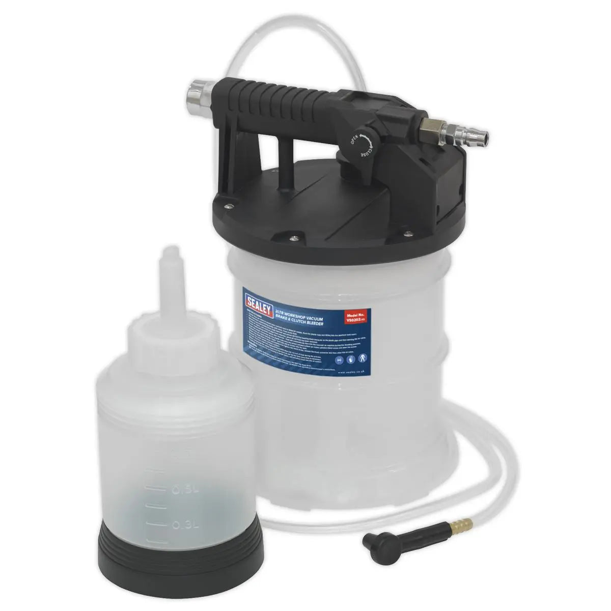 Sealey Workshop Vacuum Brake & Clutch Bleeder 2L 
