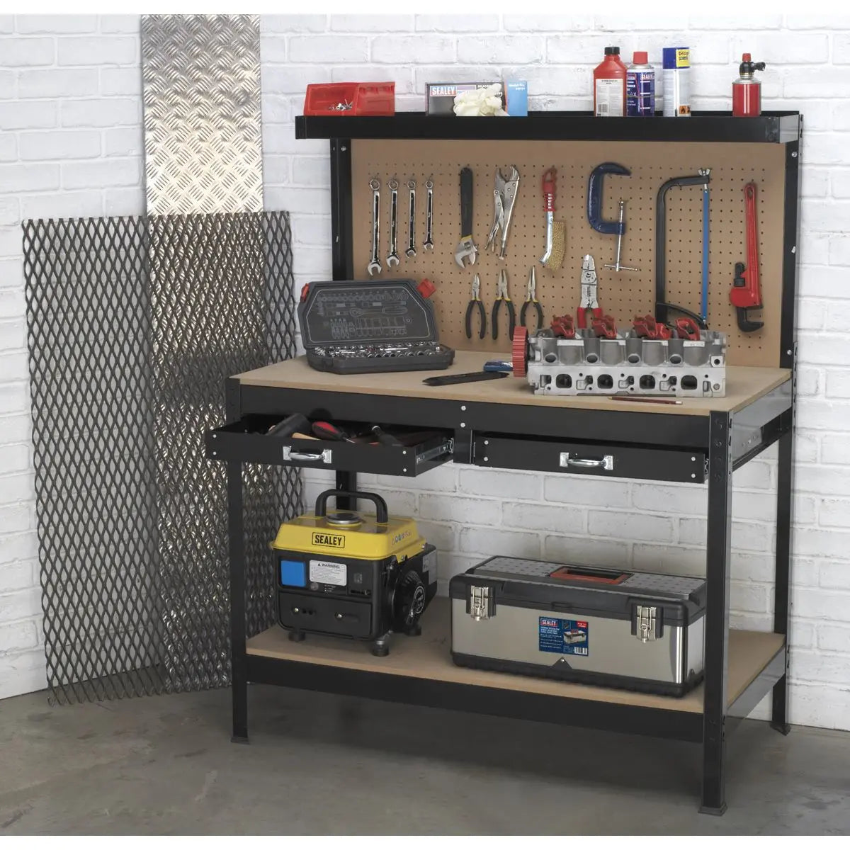 Sealey Workstation 1.2m with Drawers 