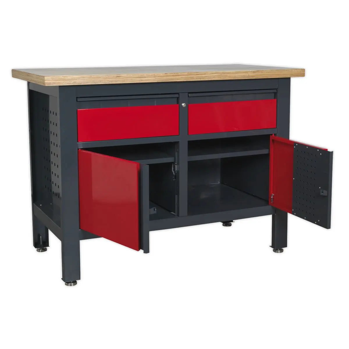 Sealey Workstation with 2 Drawers & 2 Cupboards 