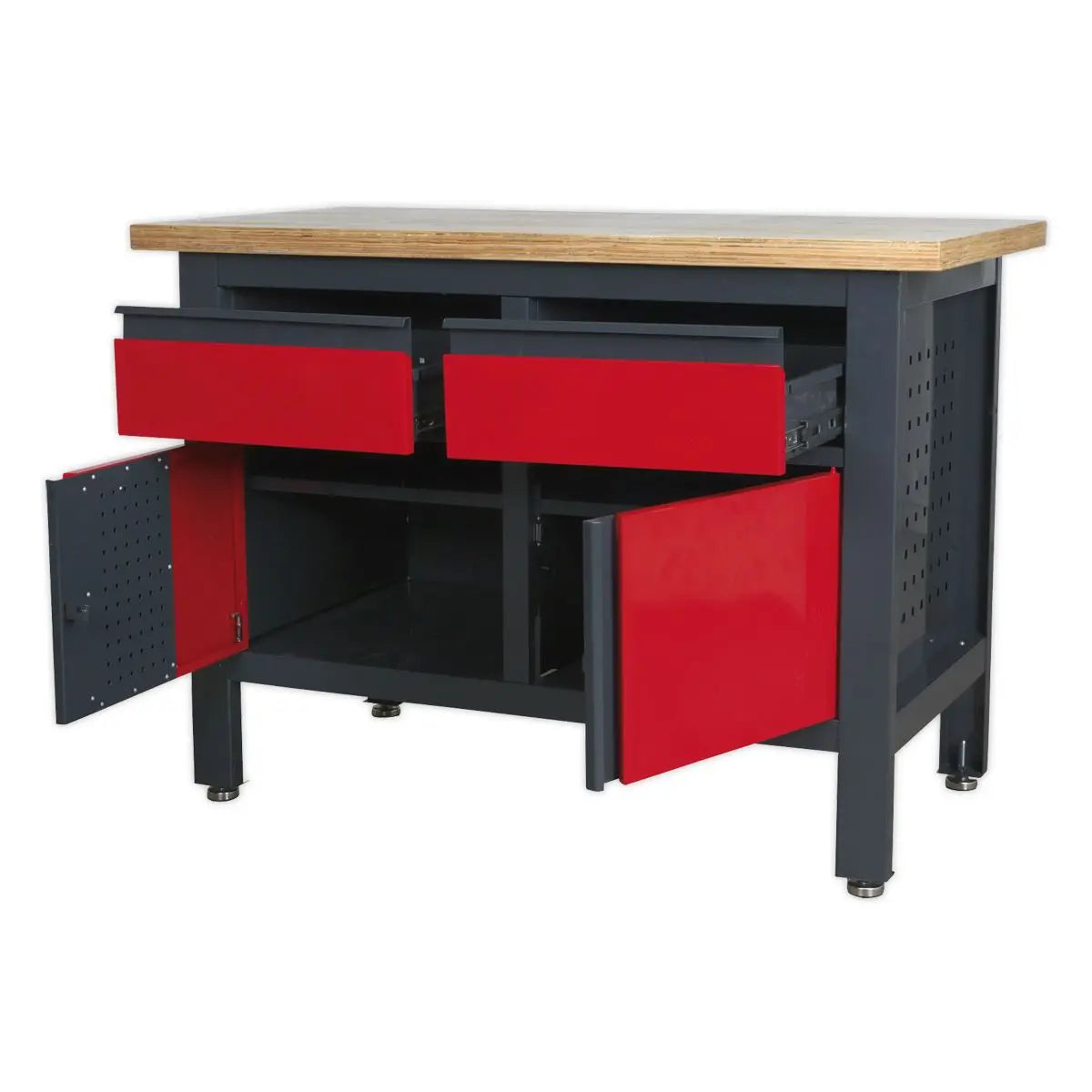Sealey Workstation with 2 Drawers & 2 Cupboards 