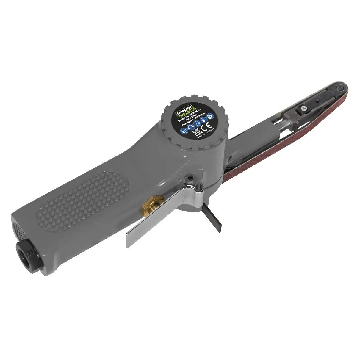 Siegen by Sealey Air Belt Sander 10mm x 300mm Belts 