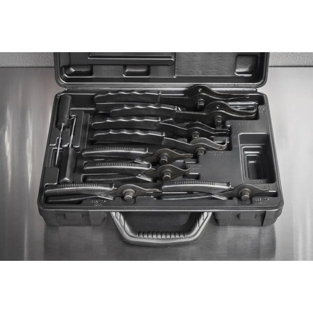 Siegen by Sealey Circlip Pliers Set 10pc Internal/External 