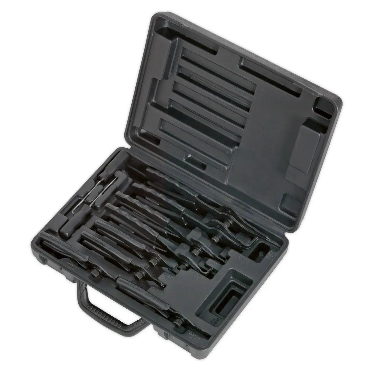 Siegen by Sealey Circlip Pliers Set 10pc Internal/External 