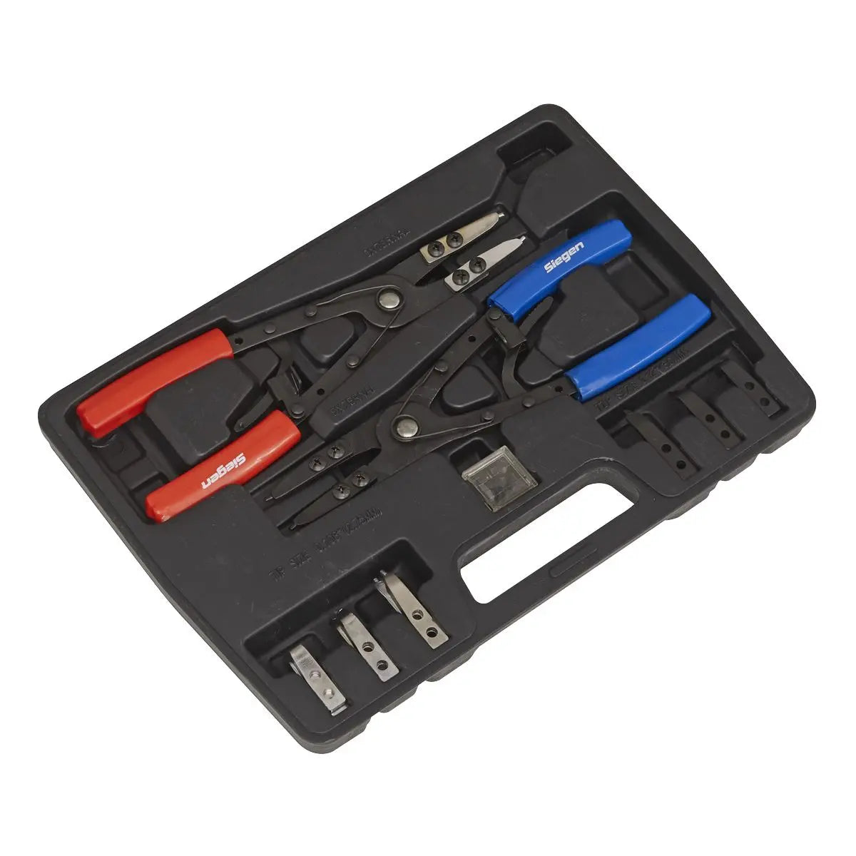 Siegen by Sealey Circlip Pliers Set Internal/External 265mm 