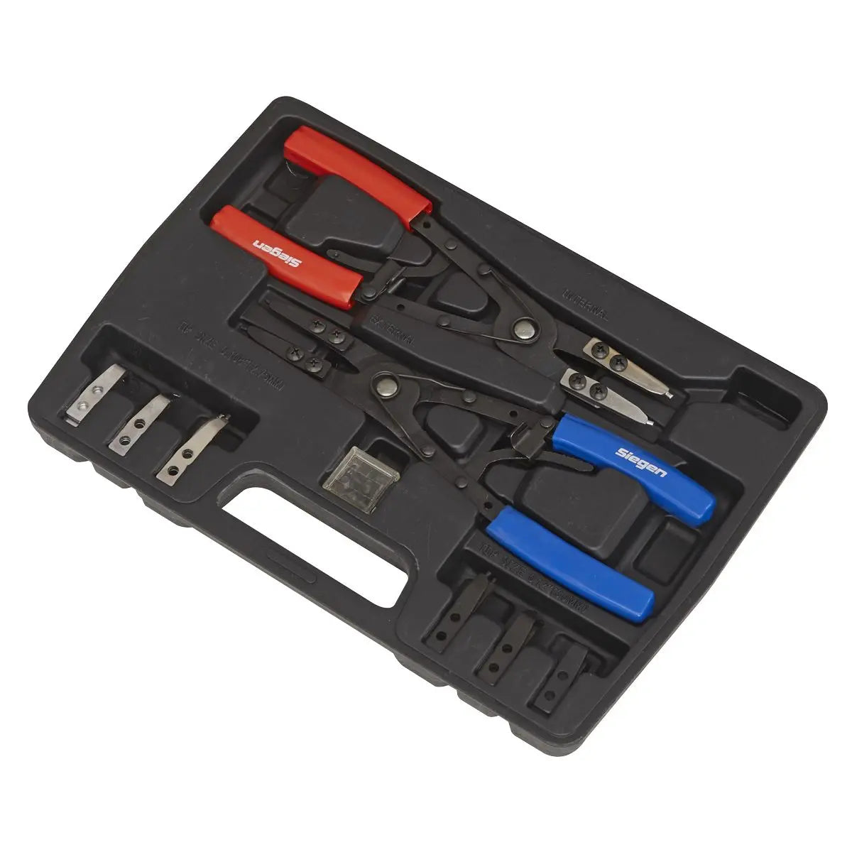 Siegen by Sealey Circlip Pliers Set Internal/External 265mm 