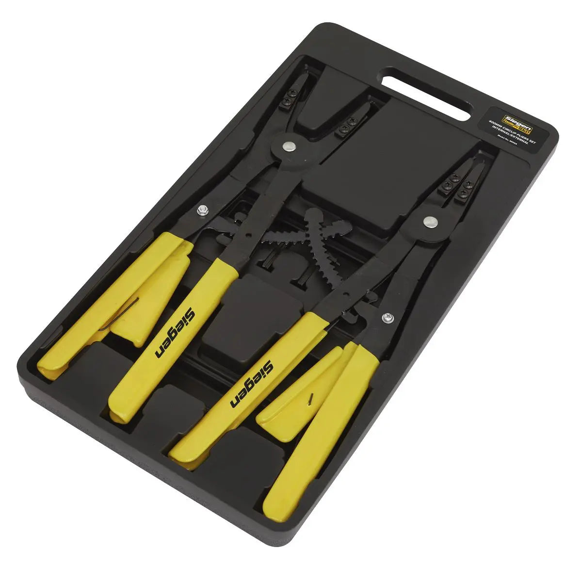 Siegen by Sealey Circlip Pliers Set Internal/External 400mm 