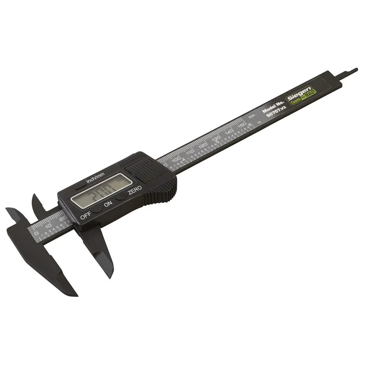 Siegen by Sealey Digital Electronic Vernier Caliper 0-150mm(0-6") 