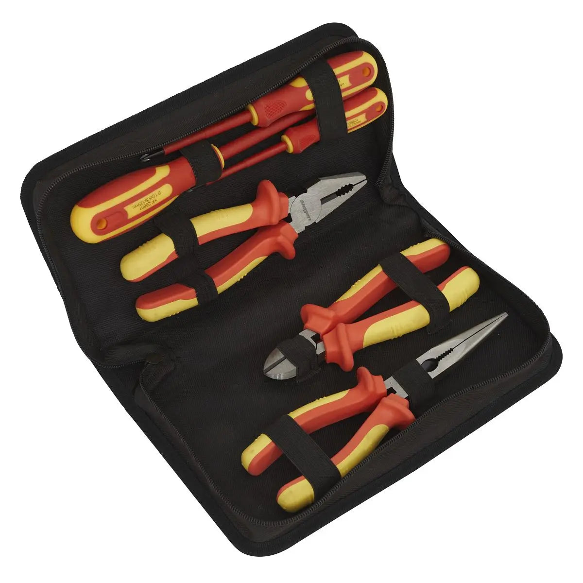 Siegen by Sealey Electrical VDE Tool Set 6 Piece Pliers Screwdrivers 