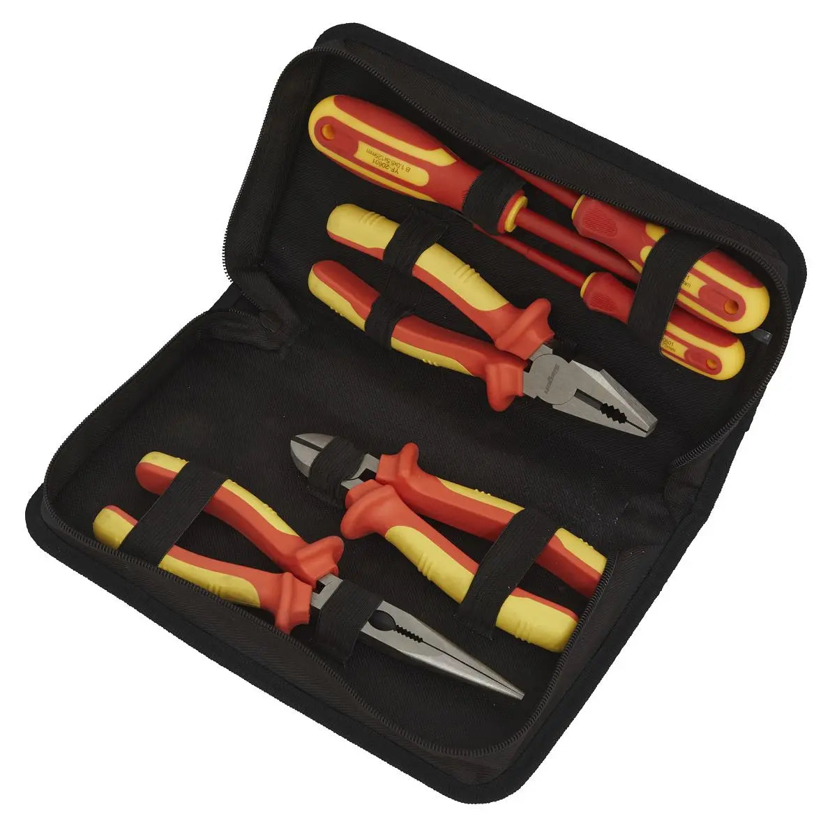 Siegen by Sealey Electrical VDE Tool Set 6 Piece Pliers Screwdrivers 