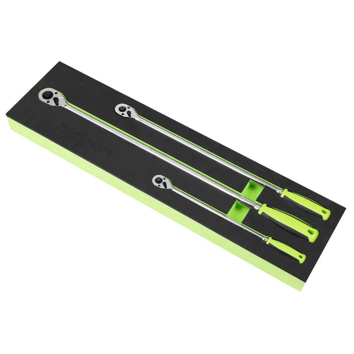 Siegen by Sealey Extra-Long Ratchet Wrench Set 3pc  White Rose Tools