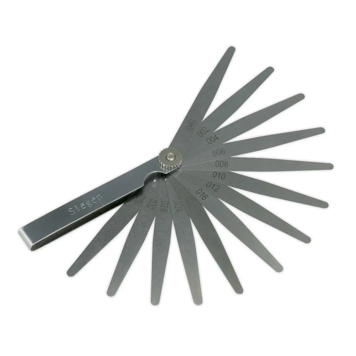 Siegen by Sealey Feeler Gauge 13 Blade - Imperial 
