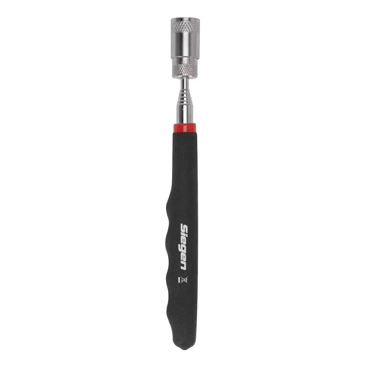 Siegen by Sealey Heavy-Duty Magnetic Pick-Up Tool with LED 3.6kg Capacity 