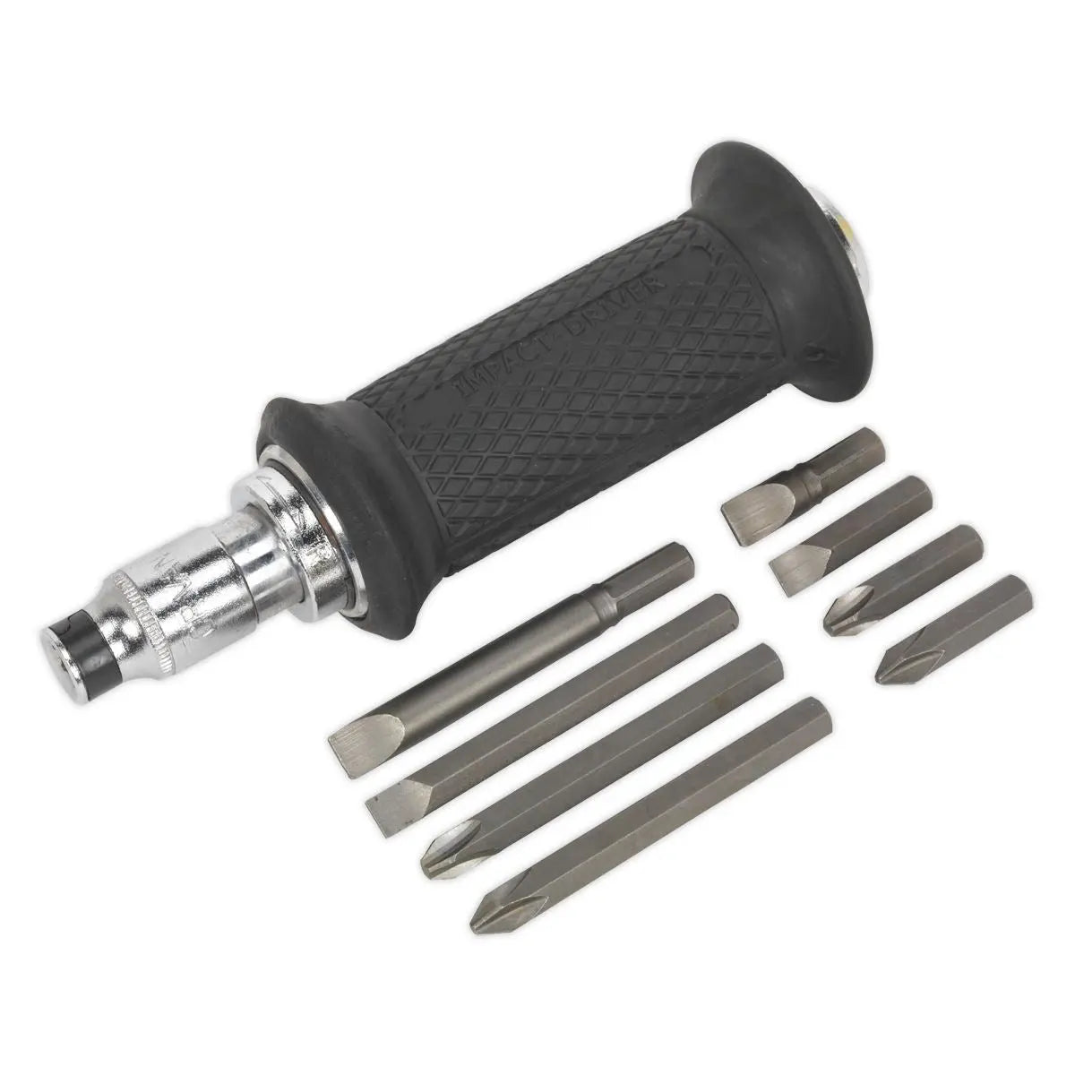 Siegen by Sealey Impact Driver Set 10pc Protection Grip 