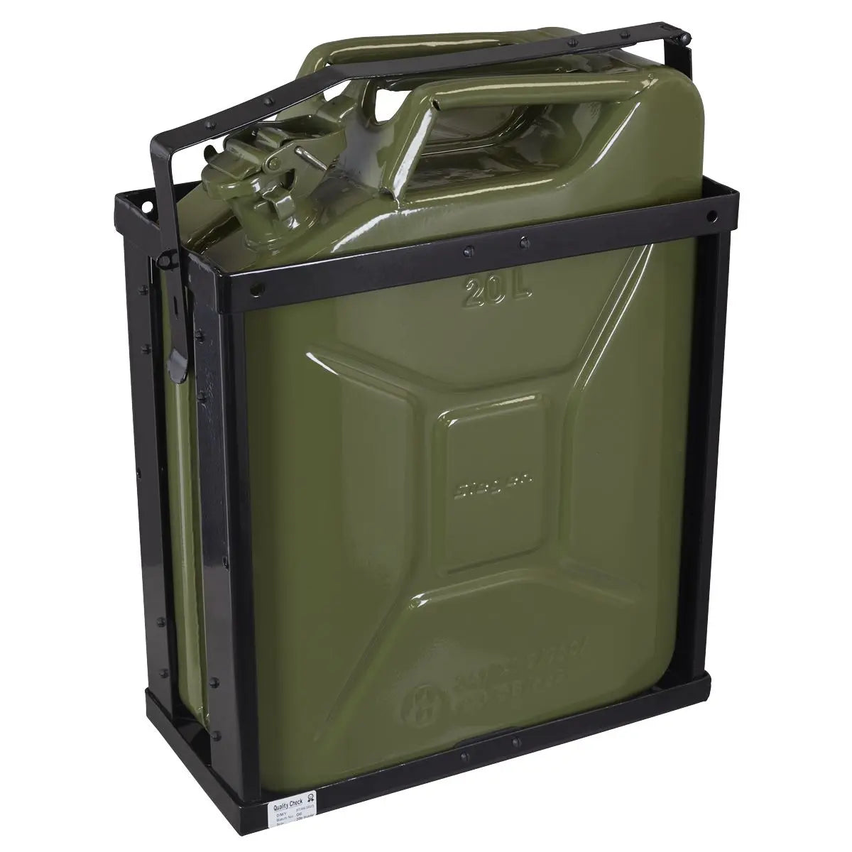 Siegen by Sealey Jerry Can - Green 20L  White Rose Tools