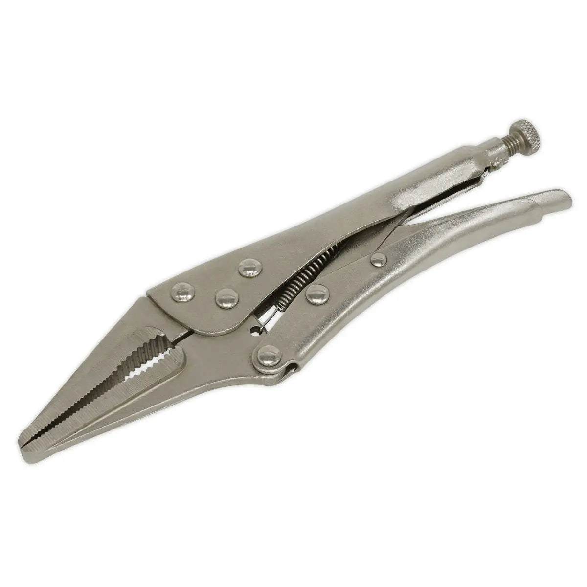 Siegen by Sealey Locking Pliers Long Nose 225mm 