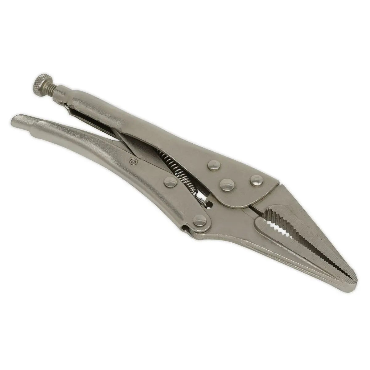 Siegen by Sealey Locking Pliers Long Nose 225mm 